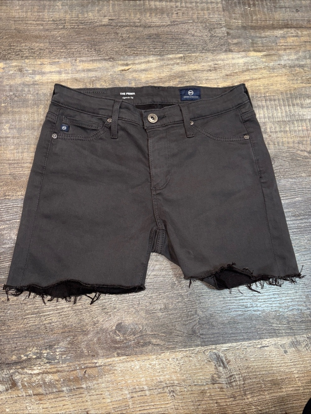 ag adriano goldschmied Black Cutoff Shorts Women’s Size 25 Prima